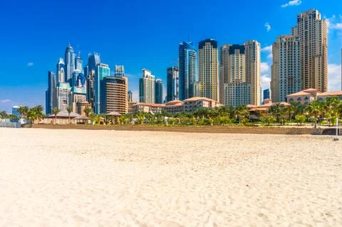 Dubai Marina. Stock Photos