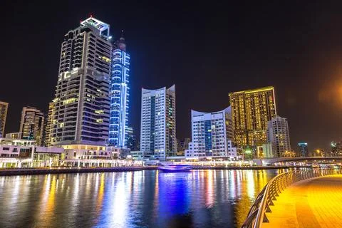 Dubai marina Stock Photos