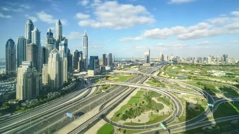 DUBAI Marina Timelapse 動画素材 81813174