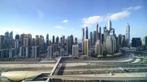 DUBAI Marina Timelapse 動画素材 81813324