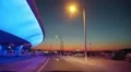 Dubai Marina traffic at night, United Arab Emirates HD Footage