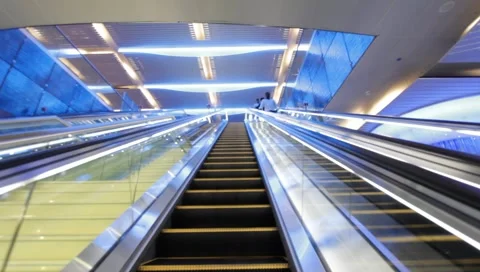 Dubai Metro Stock Footage 1102621