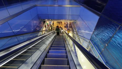 Dubai Metro Stock Footage 1103022