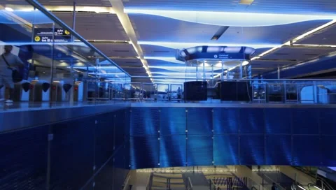 Dubai Metro Stock Footage 1103046