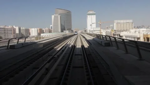 Dubai Metro Stock Footage 1183800
