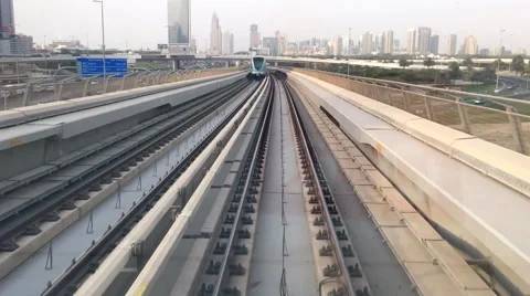 Dubai Metro Stock Footage 67248639