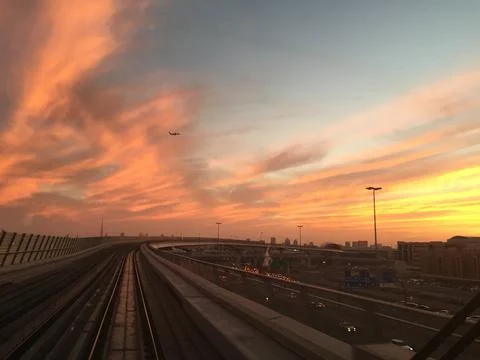 Dubai Metro Stock Photos