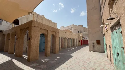 Dubai Old village 17 Stock Footage 328841504