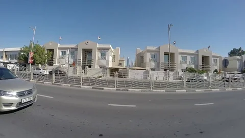 Dubai road Stock Footage 112009747