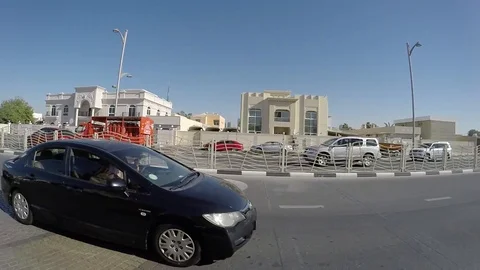Dubai road Stock Footage 112009935