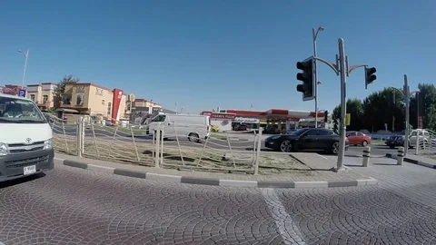 Dubai road Stock Footage 112011502
