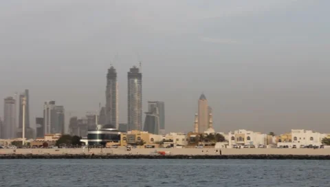 Dubai Seen From Boat Stock-Footage 3571335