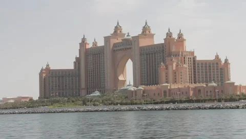Dubai Seen From Boat Video stock 3679344