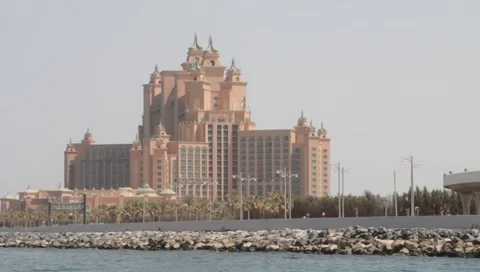 Dubai Seen From Boat Video stock 3712433