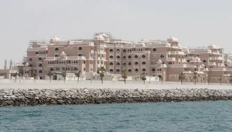 Dubai Seen From Boat Video stock 3736977