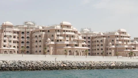 Dubai Seen From Boat Stock-Footage 3739188