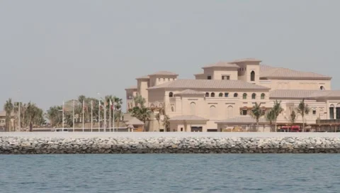 Dubai Seen From Boat Stock-Footage 3763242