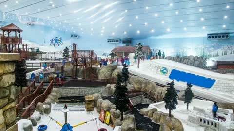 Dubai Ski 스톡 동영상 12366318