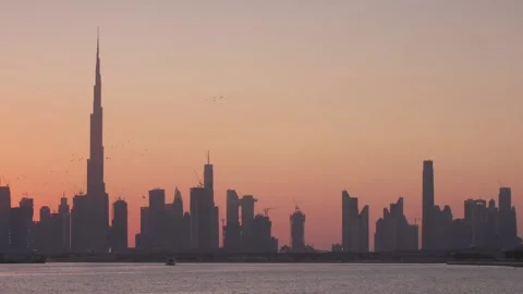 Dubai Skyline - 6 Stock Footage 144754140