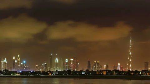 Dubai Skyline 動画素材 40023573