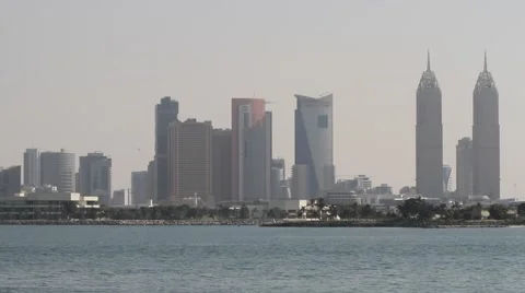 Dubai skyline Stock Footage 44457658