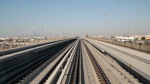 Dubai skyline Stock Footage 54428288