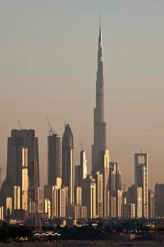 Dubai skyline Stock-Fotos