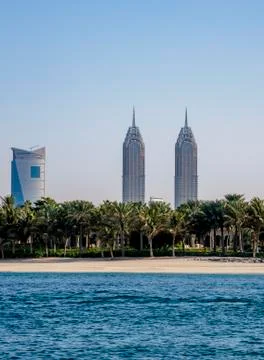 Dubai Skyline Stock Photos