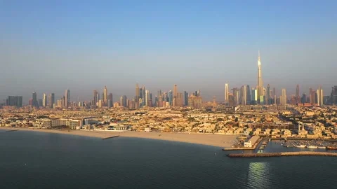 Dubai Skyscraper Stock Footage 133934317