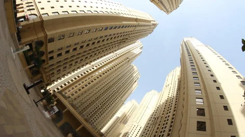 Dubai Skyscrapers Stock Footage 35463180