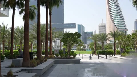 Dubai skyscrapers Stock Footage 236633889