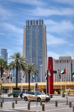 Dubai streets Stock Photos