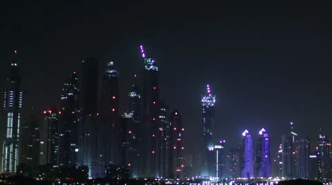 Dubai Timelapse F B Video stock 8961275