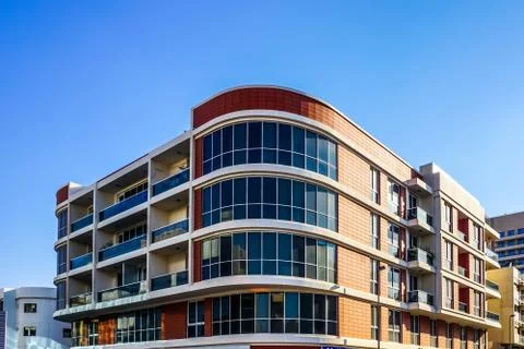 Dubai Typical Building Stock Photos