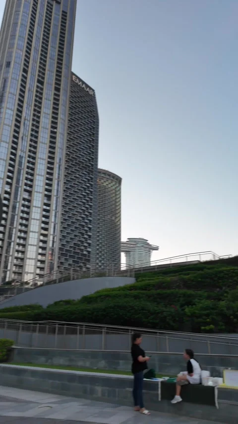 Dubai, UAE, 20 June 2026 - Master collection of Burj Khalifa skyline and Du.. Stock Footage 337323077