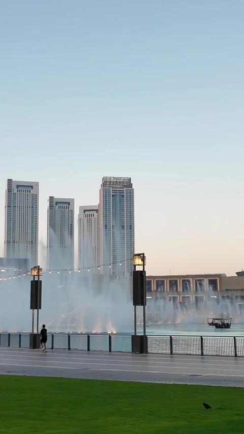 Dubai, UAE, 20 June 2026 - Master collection of Burj Khalifa skyline and Du.. Stock Footage 337323140