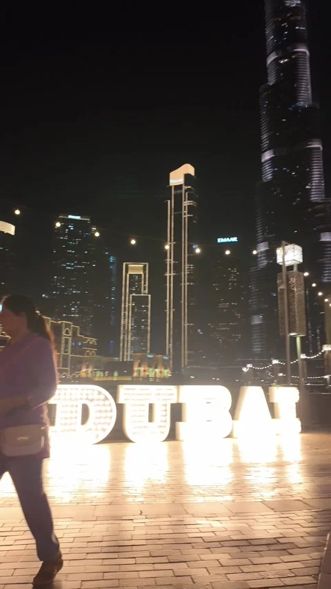 Dubai, UAE, 20 June 2026 - Master collection of Burj Khalifa skyline and Du.. Stock Footage 337323573
