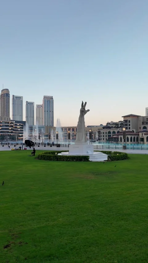 Dubai, UAE, 20 June 2026 - Master collection of Burj Khalifa skyline and Du.. Stock Footage 337324004