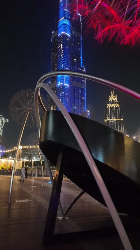 Dubai, UAE, 20 June 2026 - Master collection of Burj Khalifa skyline and Du.. Stock Footage 337324065
