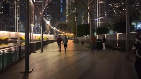 Dubai, UAE - 23 June 2026: Burj Khalifa and Dubai Mall urban architectural .. Stock Footage 337510184