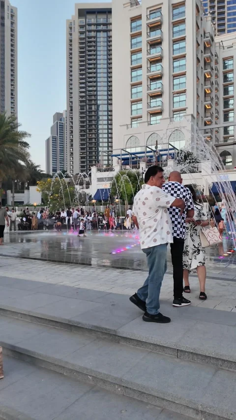 Dubai, UAE - 24 June 2026: Sunset and evening atmosphere at Dubai Creek wat.. Stock Footage 337548423