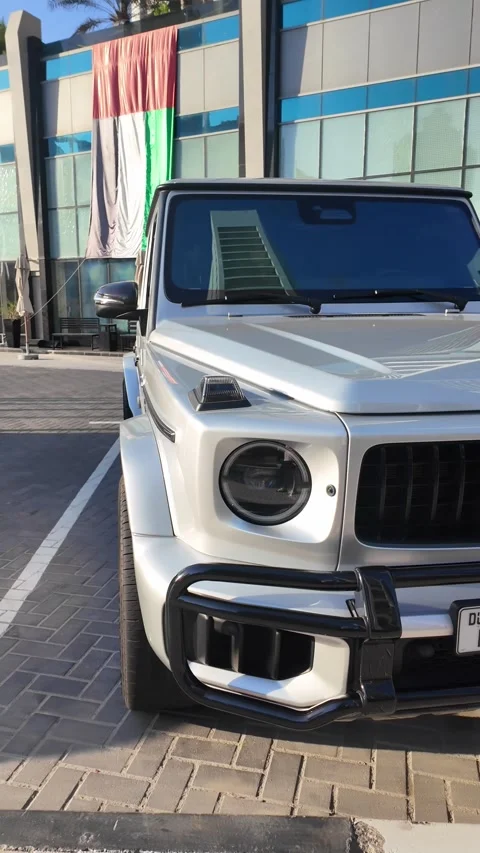 Dubai UAE June 17 2026 Luxury car at automotive showroom Stock Footage 337134777