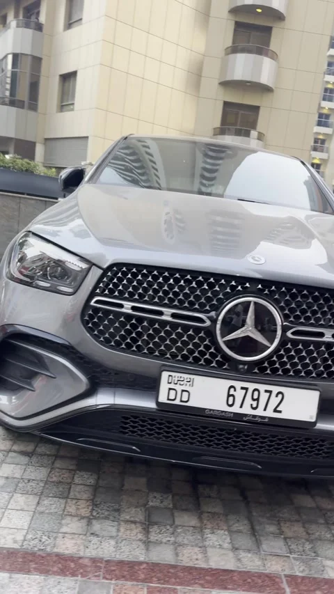 DUBAI UAE MAY 06 2026 Collection of luxury supercars including Mercedes Ben.. Stock Footage 334202316