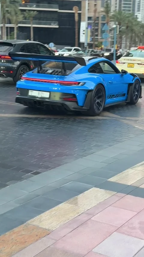 DUBAI UAE MAY 06 2026 Collection of luxury supercars including Mercedes Ben.. Stock Footage 334206113