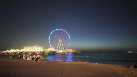 Dubai, UAE - May 25, 2026: Luxury yachts and boats docked at a marina harbor. Stock Footage 335643400