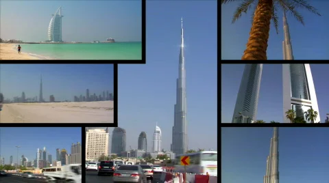 Dubai UAE Montage Vidéo 585953