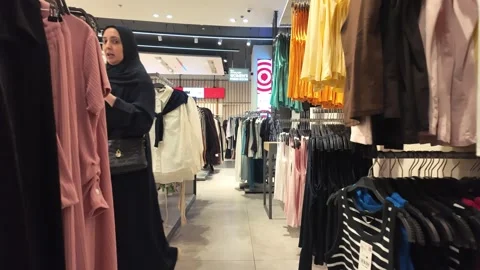 Dubai, UAE - September 30, 2026 - Interior view of a Max Fashion retail sto.. Stock Footage 346758584