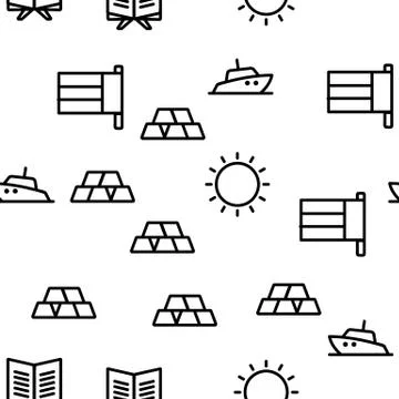 Dubai Vector Seamless Pattern Ilustración de archivo