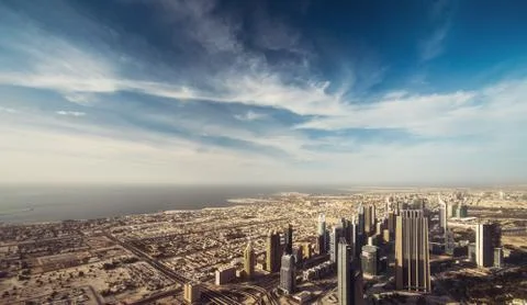 Dubai view Stock Photos