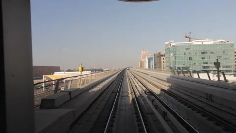 DubaiMetro 0036 Stock Footage 2570223
